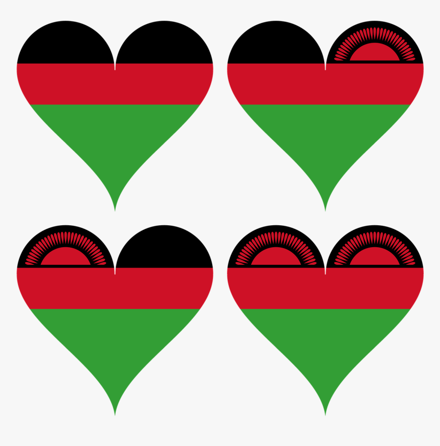 Malawi South East Africa Flag Free Picture - African Pattern Malawi, HD Png Download, Free Download