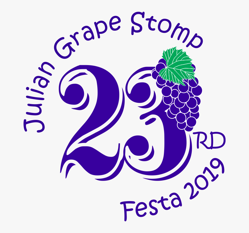 2019 Julian Grape Stomp - Julian Grape Stomp Festa 2018, HD Png Download, Free Download