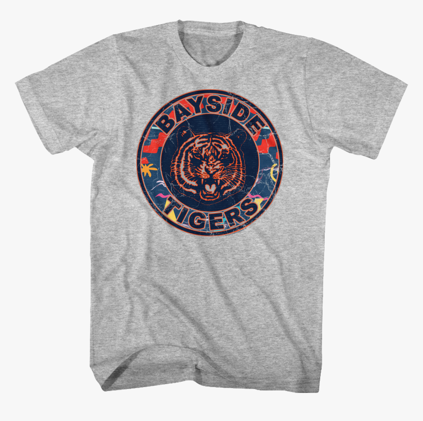 Retro Bayside Tigers Saved By The Bell T Shirt - Joe The Policeman From The What's Goin Down Episode, HD Png Download, Free Download