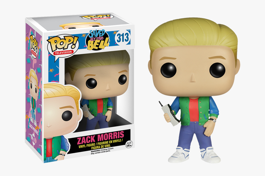 Fun6171 Saved By The Bell Zack Morris Pop - Zack Morris Funko Pop, HD Png Download, Free Download