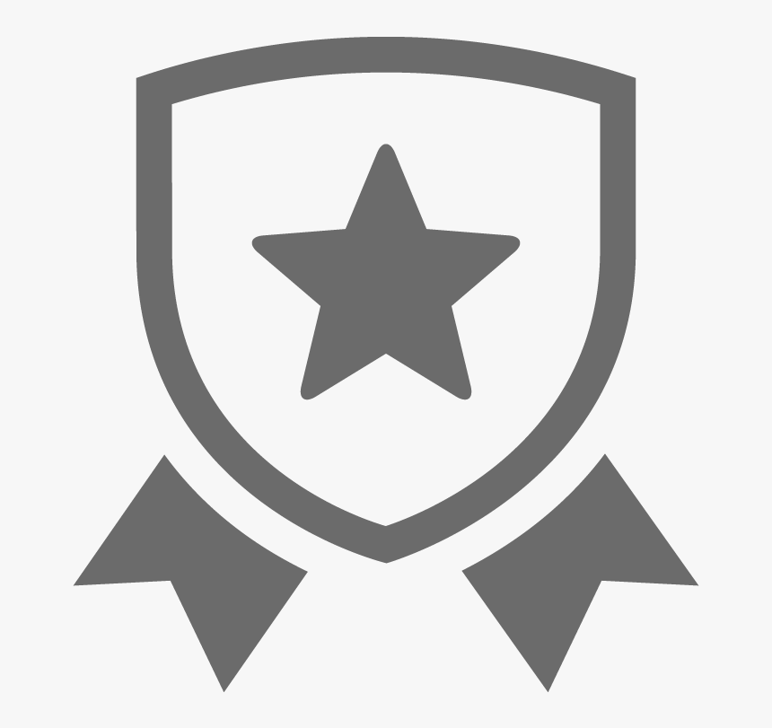 Linkedin Icon White Transparent - Black Star In A Circle, HD Png Download, Free Download