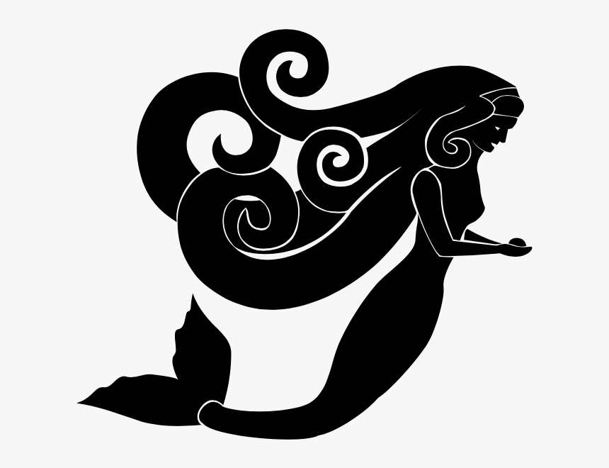 Siren Arts Logo - Siren Black And White, HD Png Download, Free Download