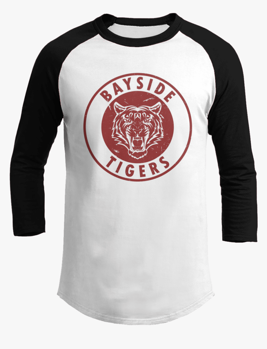 Bayside Tigers - Shirt - Raglan Sleeve, HD Png Download, Free Download