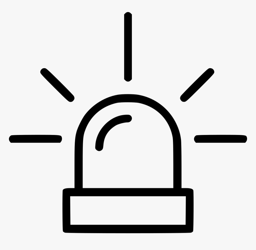Png File Police Siren Clipart- - Siren Police Light Clipart, Transparent Png, Free Download