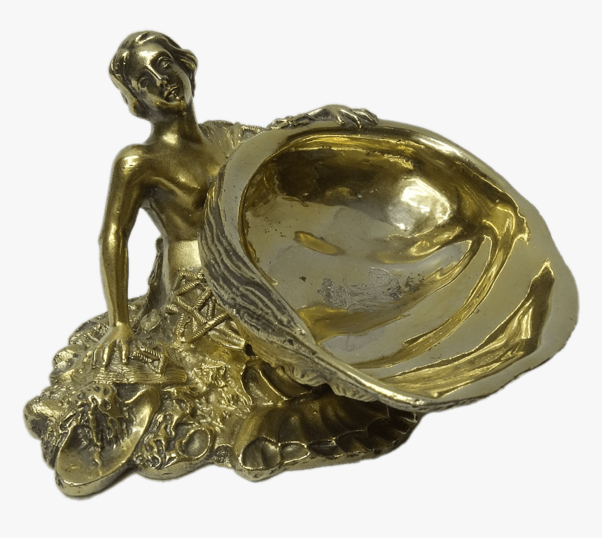 Siren Silver Dish - Statue, HD Png Download, Free Download