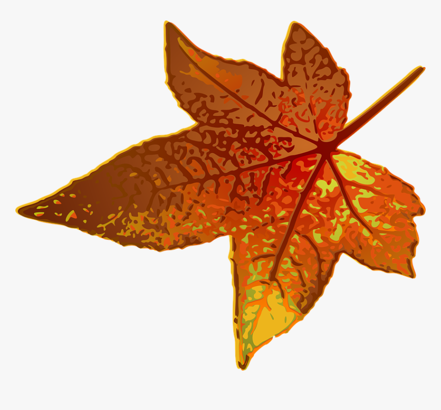 Transparent Fall Leaf Vector Png - Png Art Watercolor Leaves, Png Download, Free Download