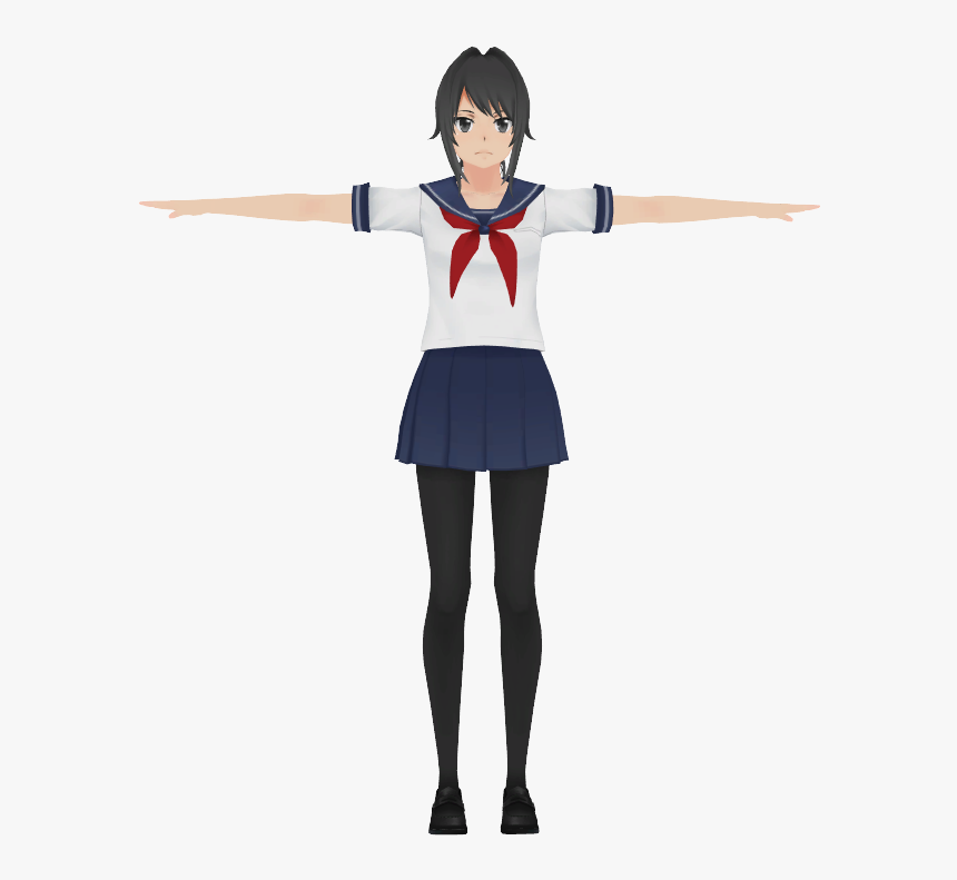Yandere Png Page - Yandere Simulator Image Png, Transparent Png, Free Download