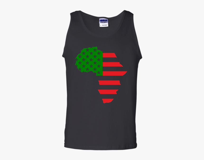 Africa Rbg Flag 100% Cotton Tank Top/black - Help More Bees Plant More Trees Clean, HD Png Download, Free Download