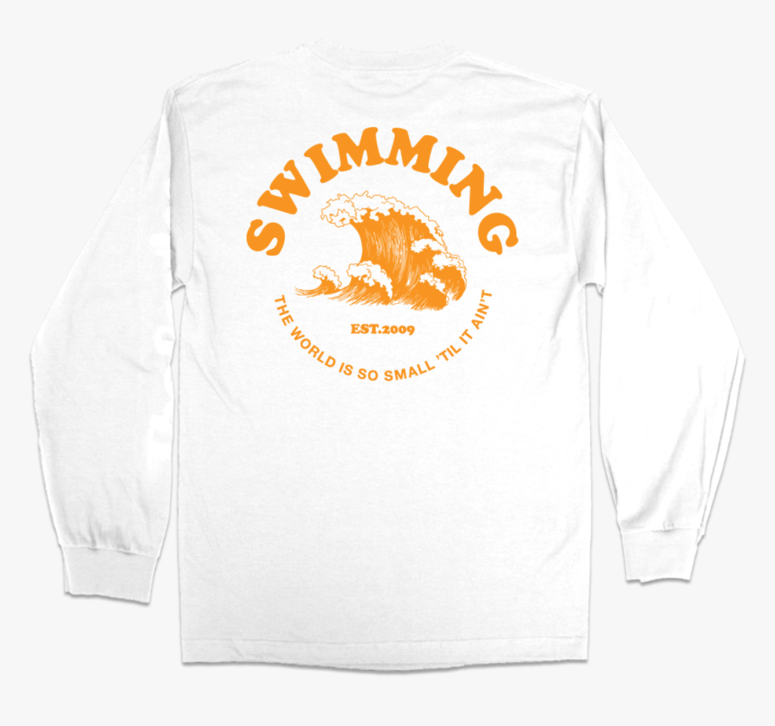 Swimming Wave Long Sleeve - Mac Miller Swimming Merch, HD Png Download, Free Download