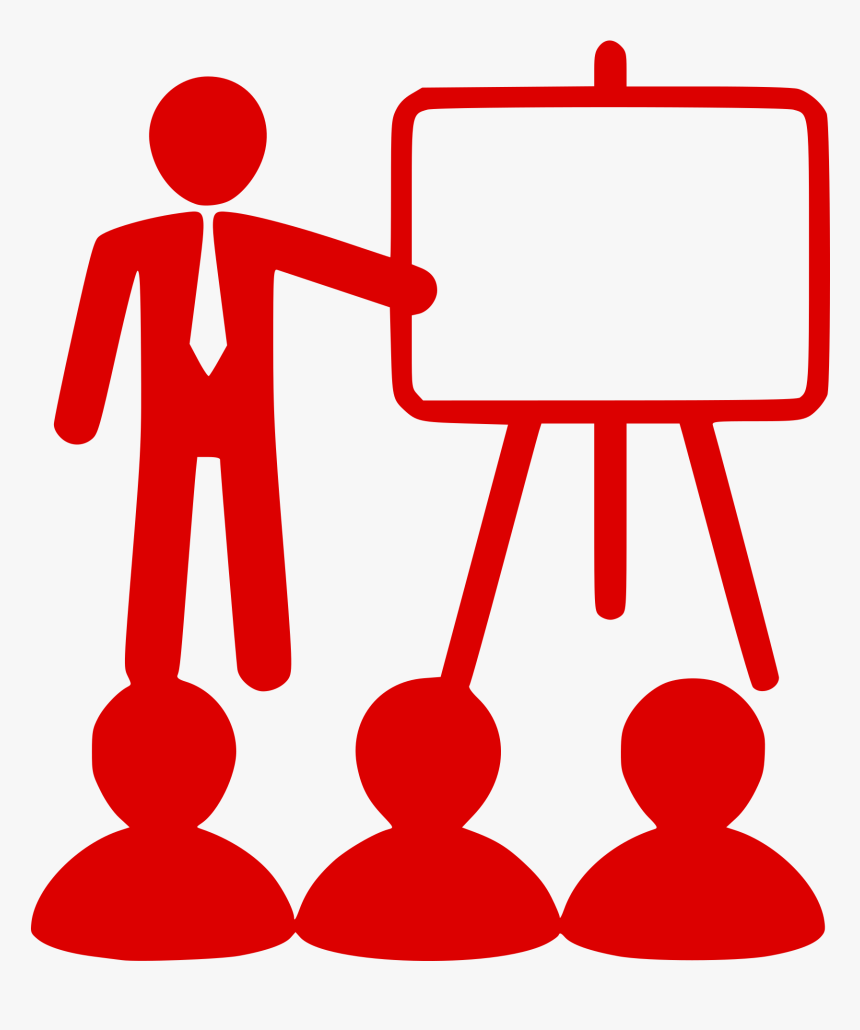 Icon Teaching Clipart , Png Download - Teacher Icon Red, Transparent Png, Free Download