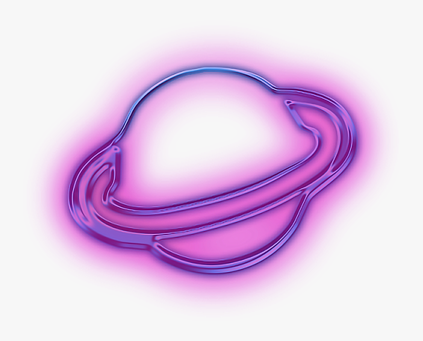 Transparent Purple Planet Png - Planeta Neon Png, Png Download, Free Download