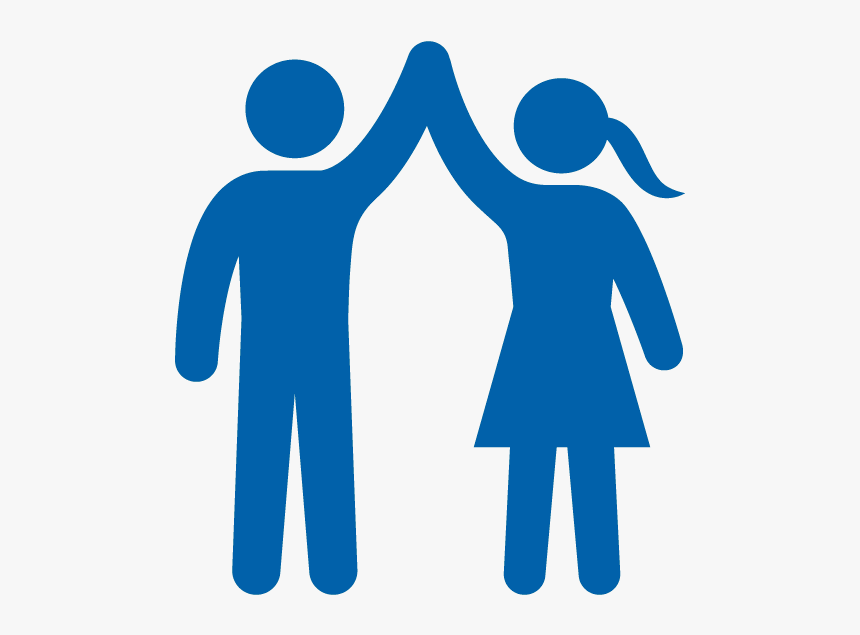 Respect Icon - Drawing Of Gender Equality, HD Png Download, Free Download