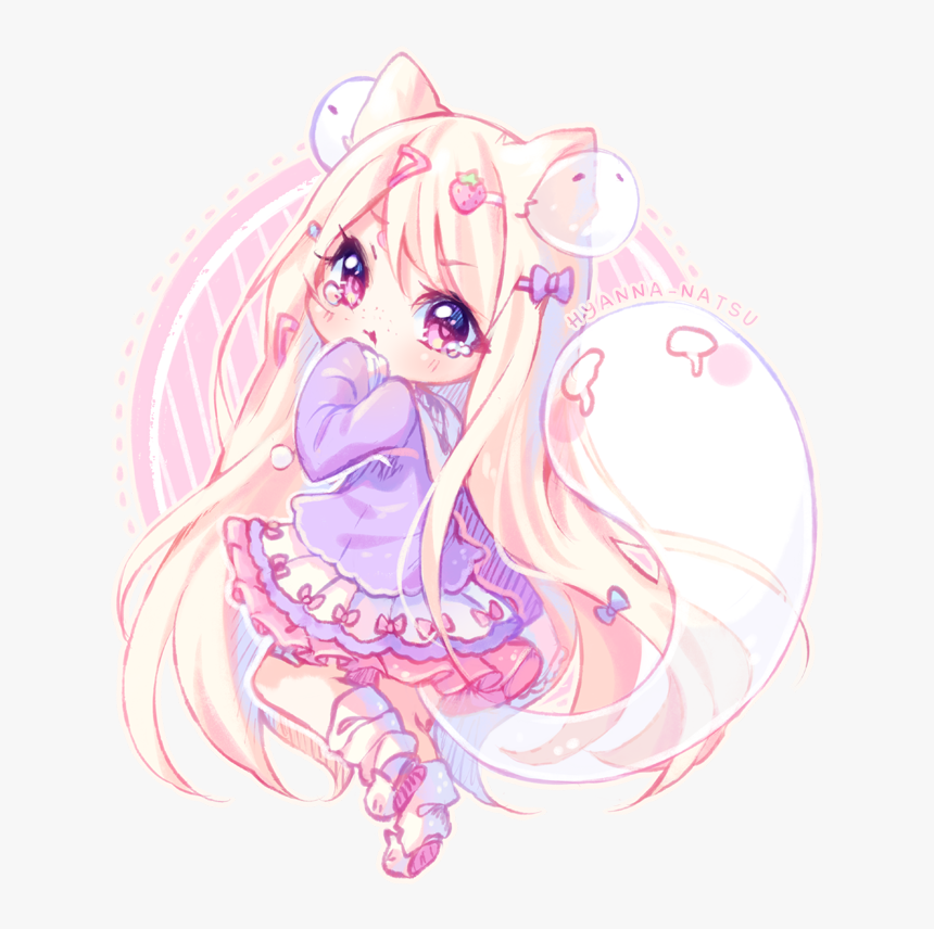 103 Images About Chibi[ On We Heart It - Anime Chibi Hyanna Natsu, HD Png Download, Free Download