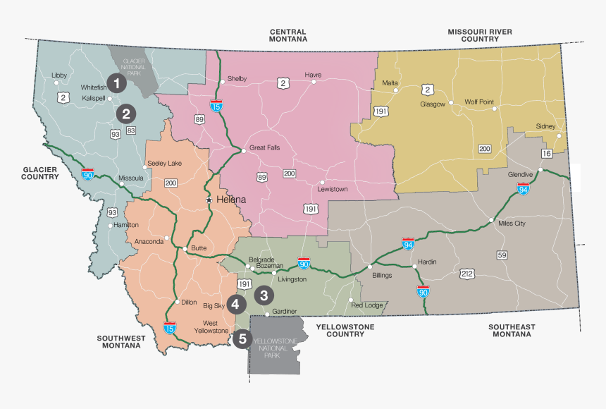 Map Of Dog Sledding Locations - Montana Little Bighorn Map, HD Png Download, Free Download