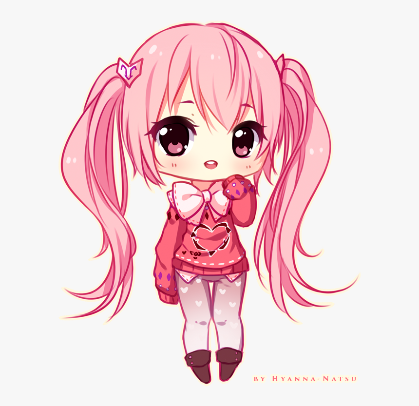 Transparent Natsu Chibi Png - Hyanna Natsu Chibi Girl, Png Download, Free Download