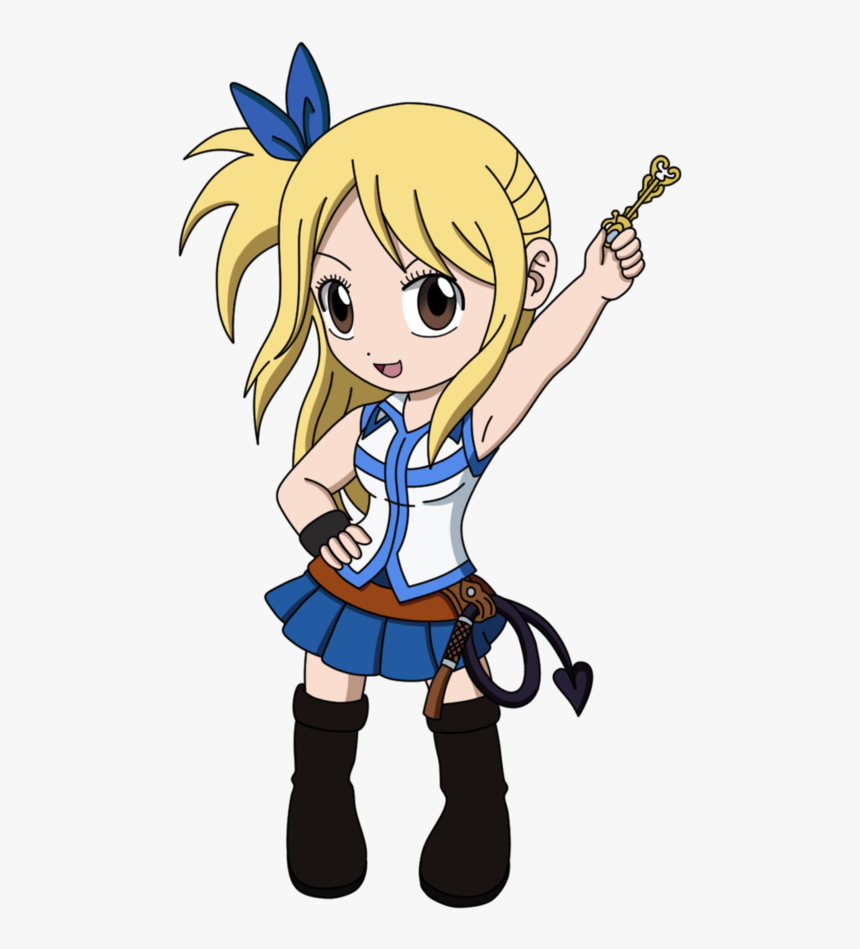 Fairy Tail Chibi Cliparts Lucy Fairy Tail Chibi Hd Png Download Kindpng