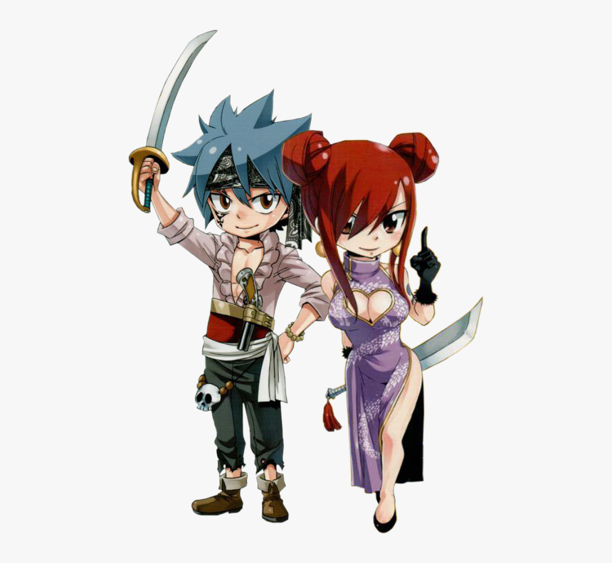 Transparent Natsu Chibi Png - Fairy Tail Jerza Chibi, Png Download, Free Download