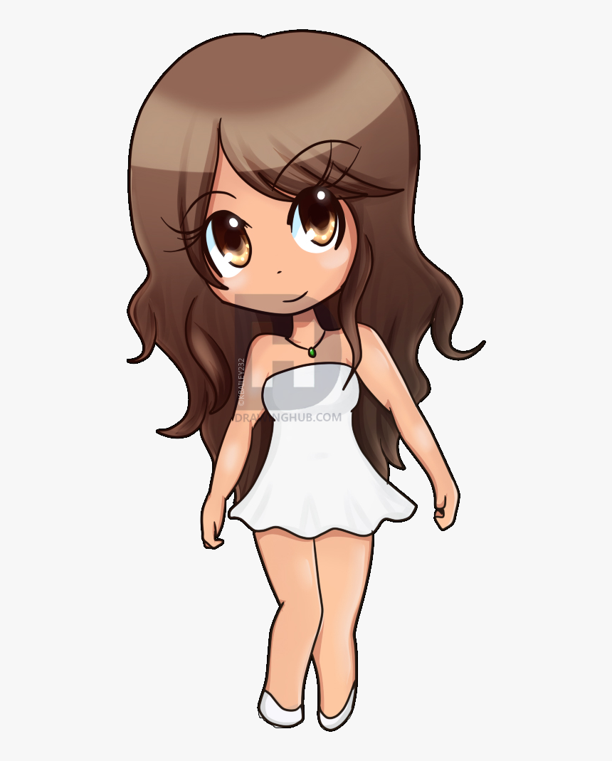 Transparent Chibi Girl Png - Drawing Cute Chibi Girls, Png Download, Free Download