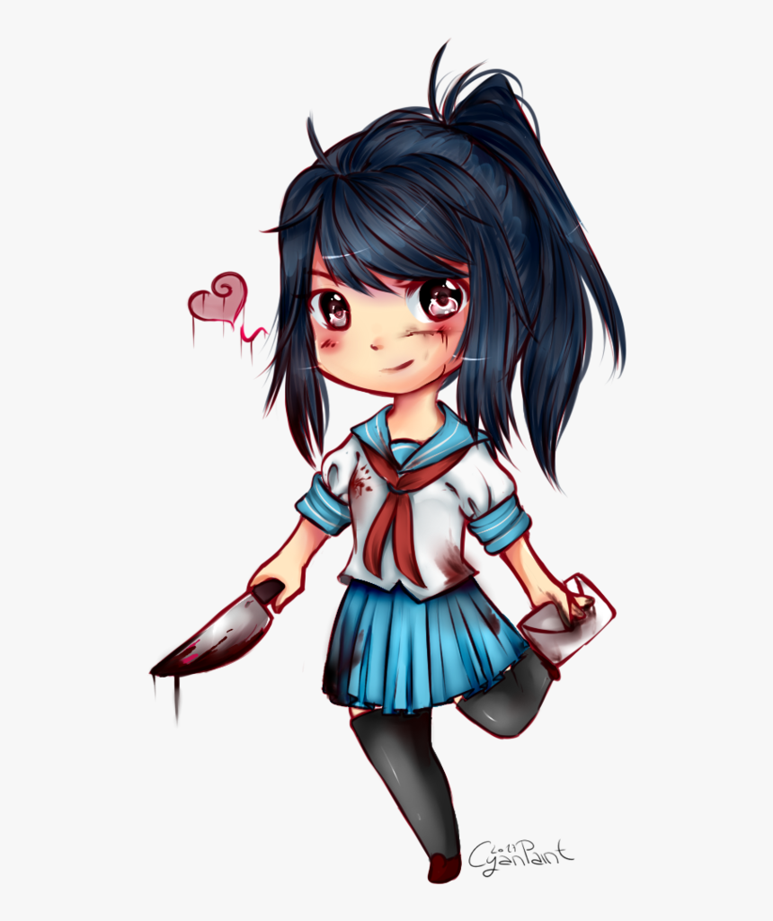 Yandere Chan Png, Transparent Png, Free Download