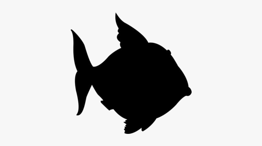 Black Tuna Fish Clipart Png, Tuna Fish Transparent - Silhouette, Png Download, Free Download