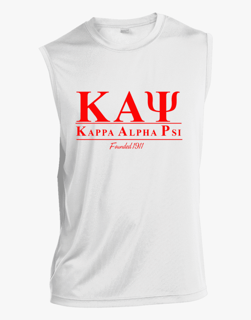 Kappa Alpha Psi Sleeveless Performance T Shirt - Active Tank, HD Png Download, Free Download