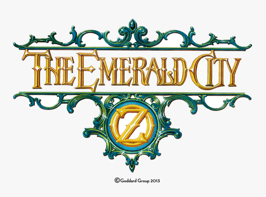 Wizard Of Oz Border Emerald City Clipart And Cliparts - Emerald City Oz Logo, HD Png Download, Free Download