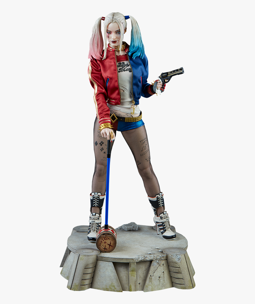 Clip Art Dc Comics Premium Format - Harley Quinn Dc Figurine, HD Png Download, Free Download