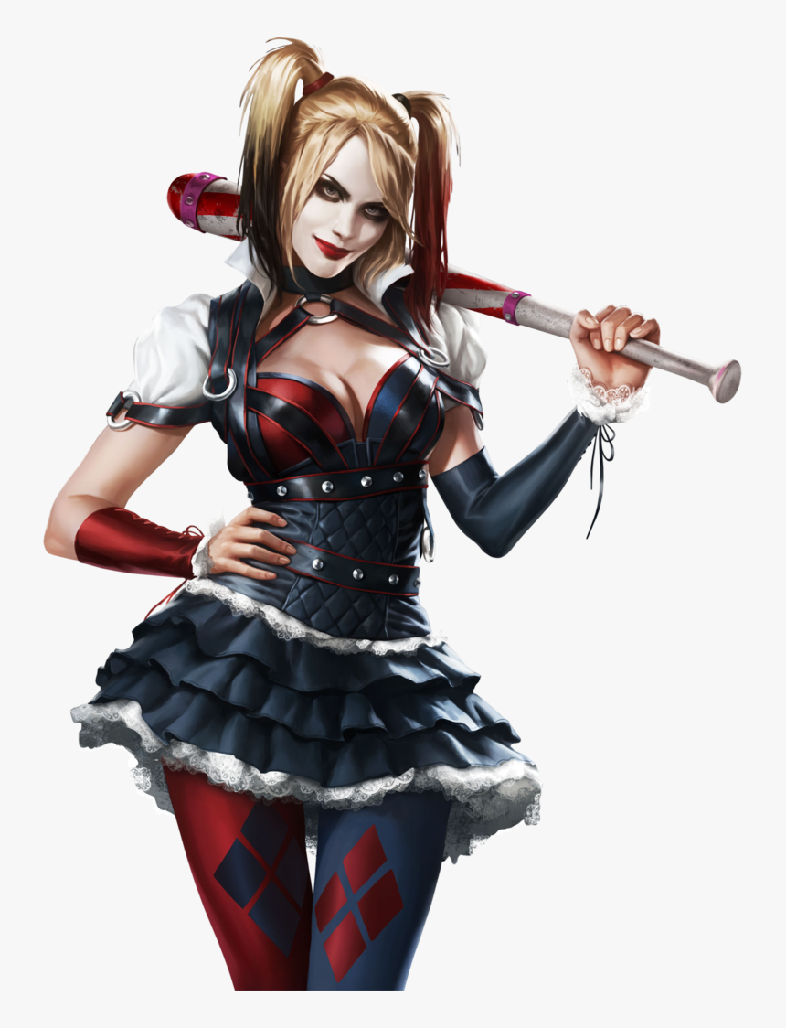 Clip Art Harley Quinn Blanket - Arkham Knight Harley Quinn, HD Png Download, Free Download