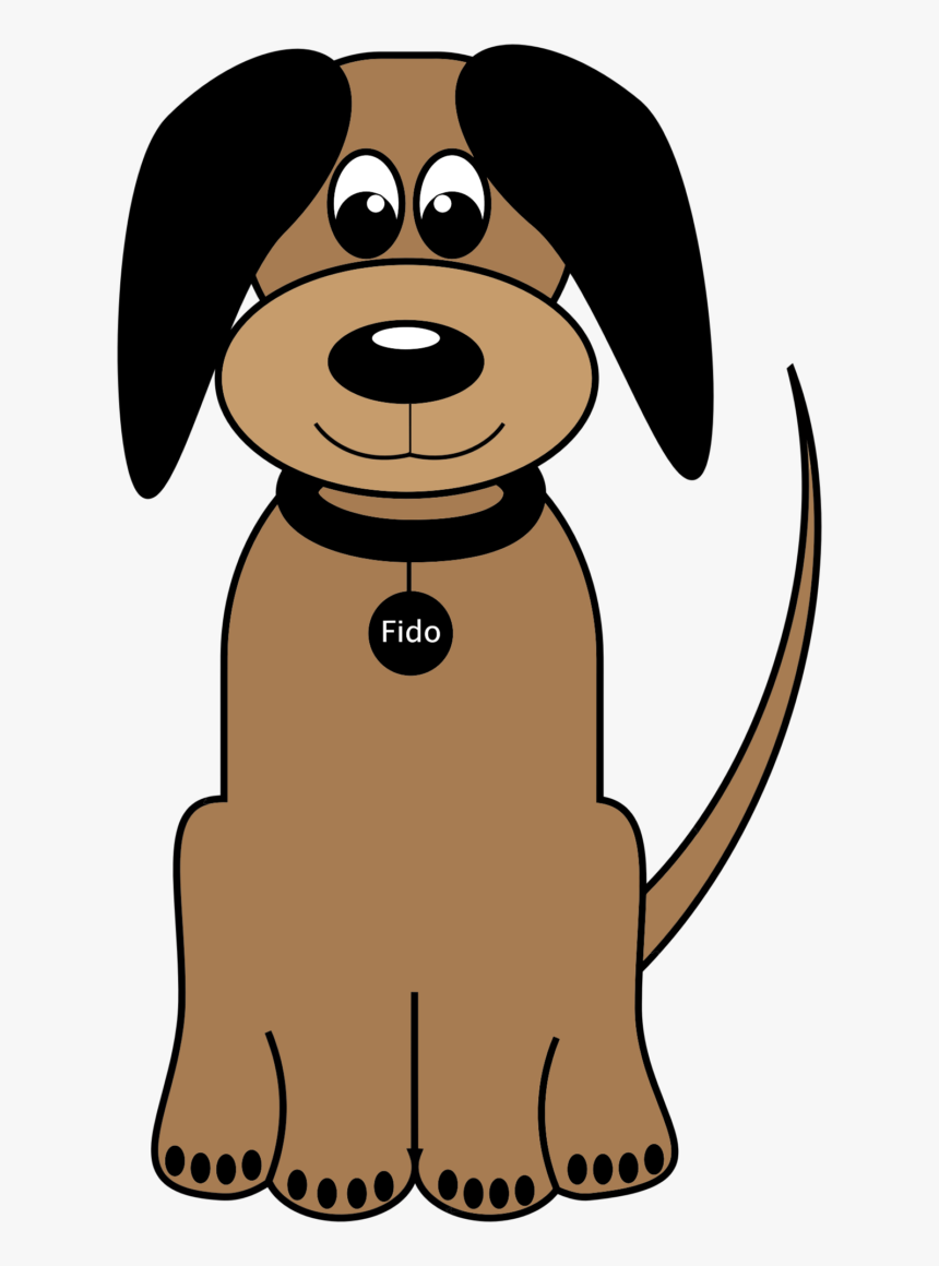 Cartoon Easy Simple Dog, HD Png Download, Free Download