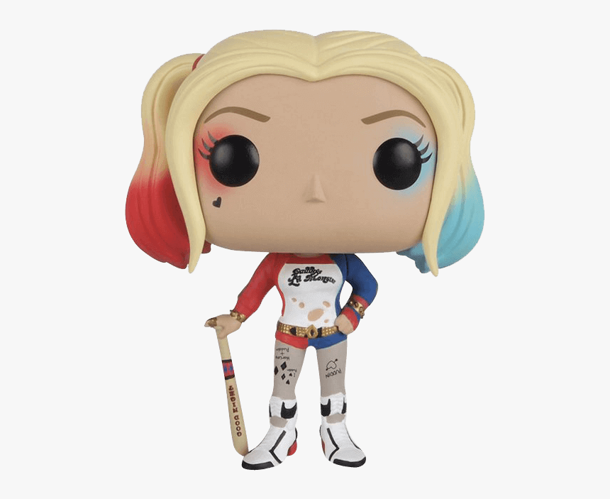 Suicide Squad Harley Quinn Pop Figure - Harley Quinn Funko Pop Suicide Squad, HD Png Download, Free Download