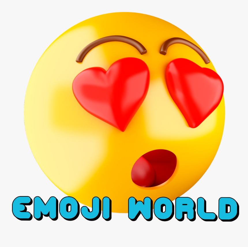 Love In Our Eyes One Of Our Emojis Isnt It Cool Emoji - Emoji 3d Love Png, Transparent Png, Free Download