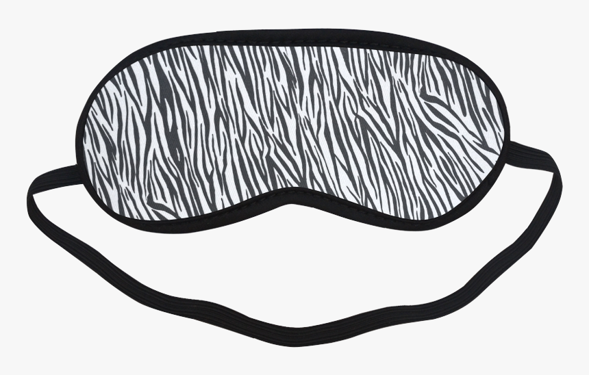 Sleeping Mask Pink Transparent , Transparent Cartoons - Zebra Print High Resolution, HD Png Download, Free Download