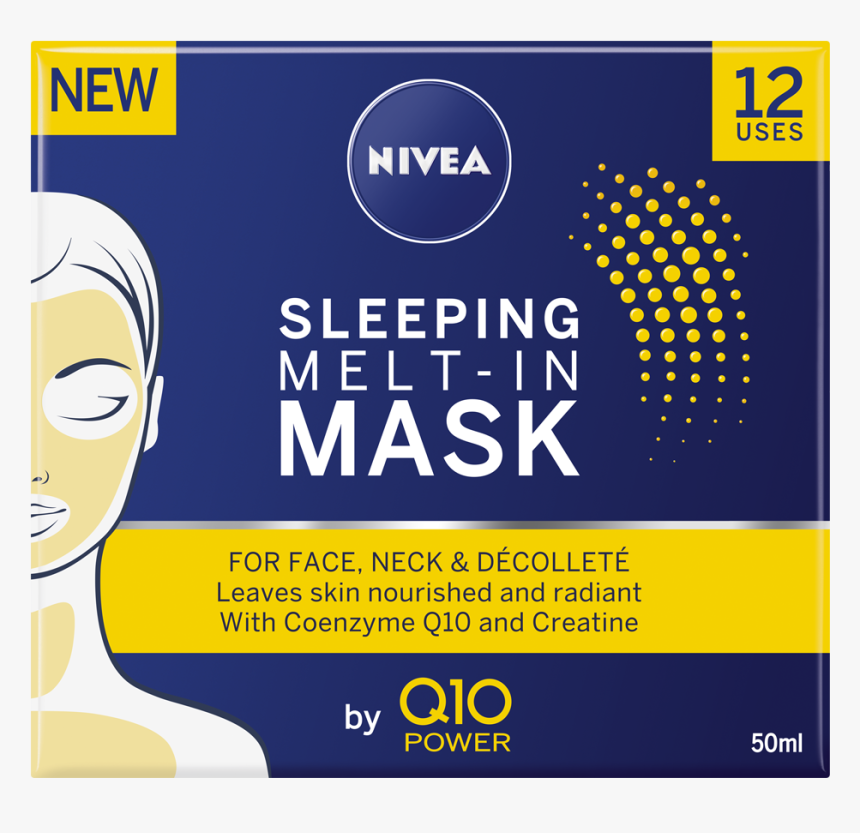 Nivea Sleeping Melt In Mask, HD Png Download, Free Download