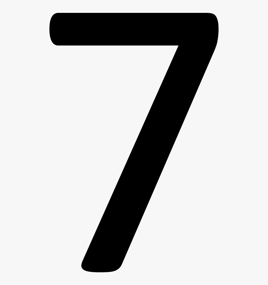 Number 7 Png, Transparent Png, Free Download