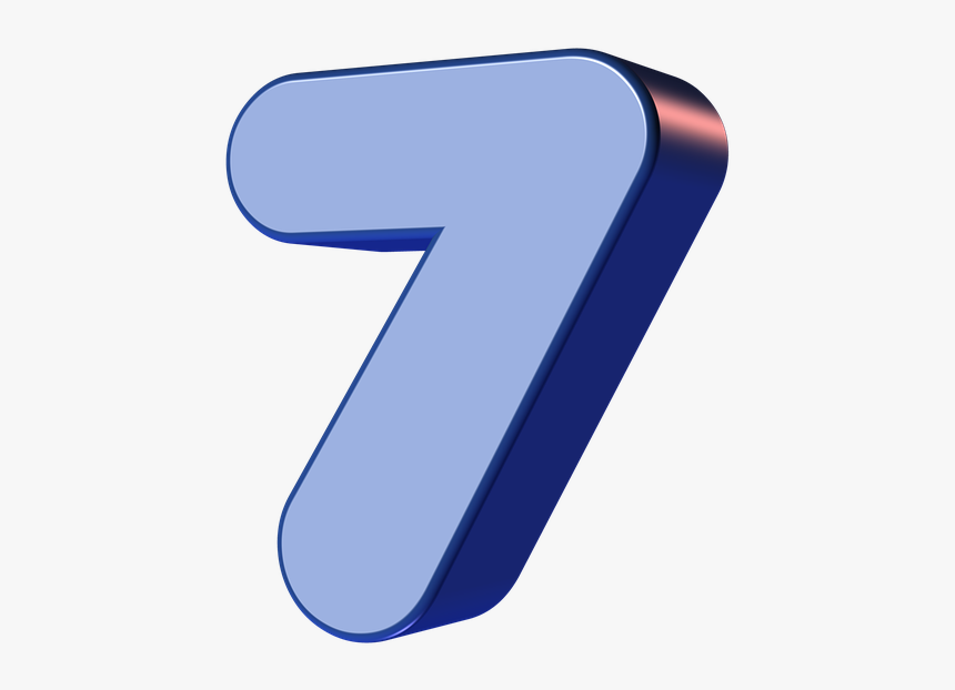 Number, Seven, 7, Digit, HD Png Download, Free Download