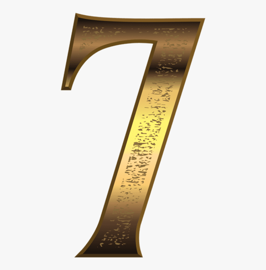 Free Png Old Gold Number Seven Png Images Transparent, Png Download, Free Download