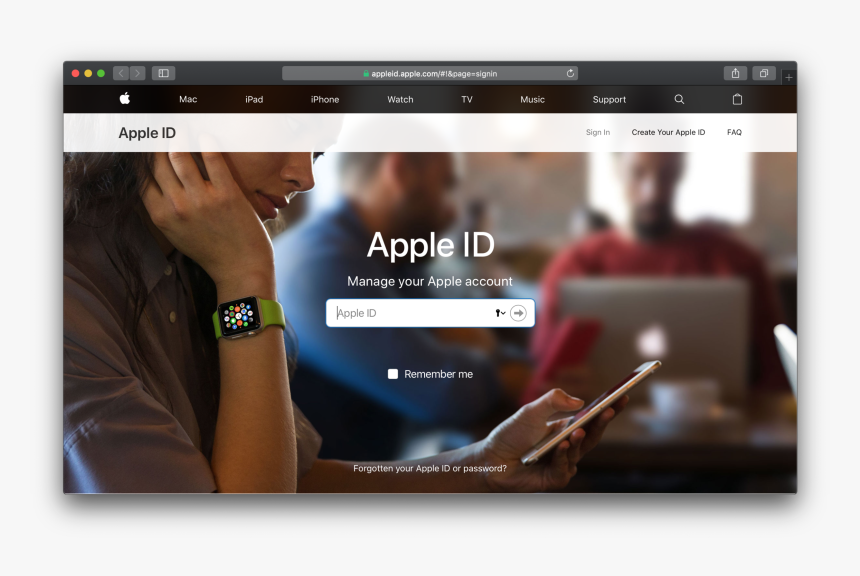 How To Reset Forgotten Apple Id, HD Png Download, Free Download