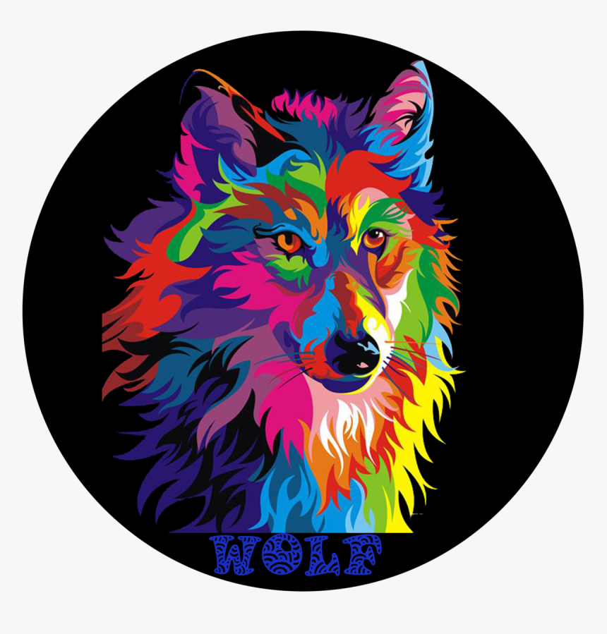 Wolf Art Png, Transparent Png, Free Download