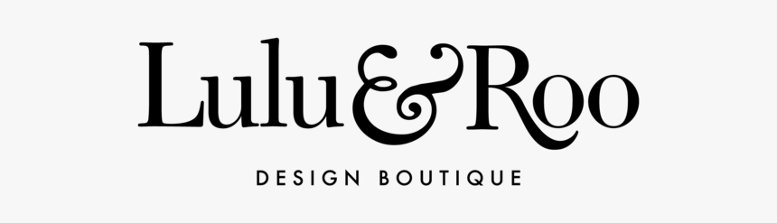 Lulu And Roo Design Boutique Logo Footer, HD Png Download, Free Download