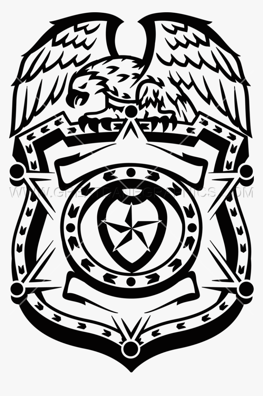 Police Badge Art, HD Png Download, Free Download