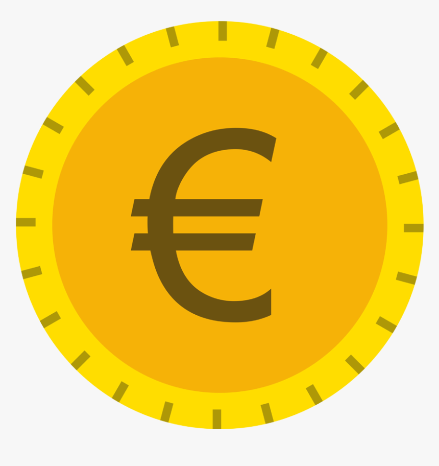 Euro Flat Icon Transparent, HD Png Download, Free Download
