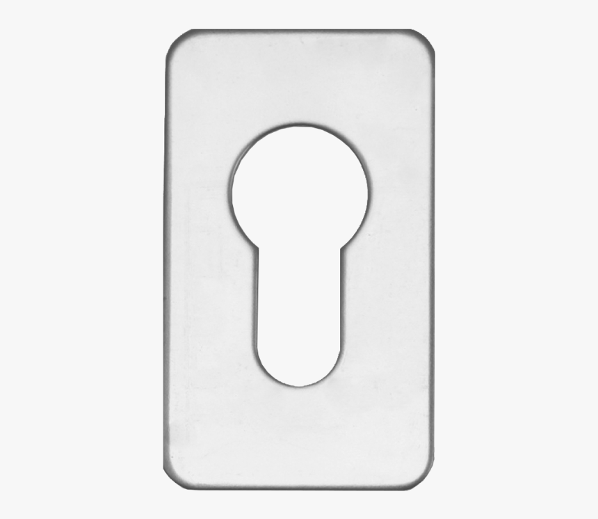 Asec Self Adhesive 35mm X 60mm Small Euro Escutcheon, HD Png Download, Free Download