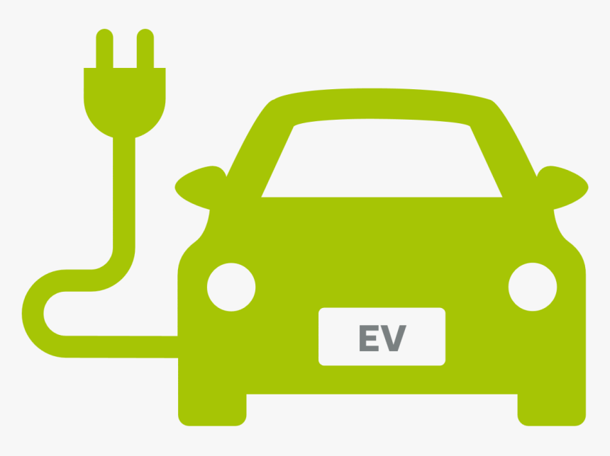 Electric Vehicle, Car, Charging Station, Green, Yellow, HD Png Download, Free Download