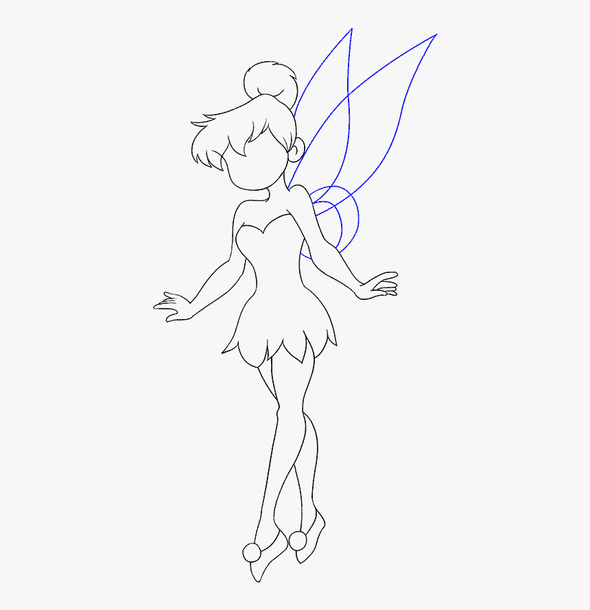 How To Draw Tinkerbell, HD Png Download, Free Download