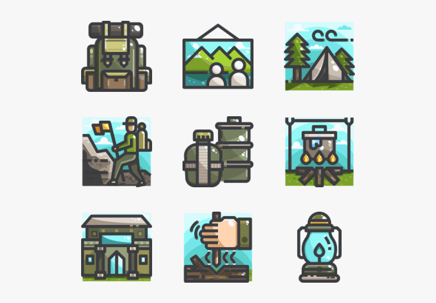 Backpack Icons, HD Png Download, Free Download