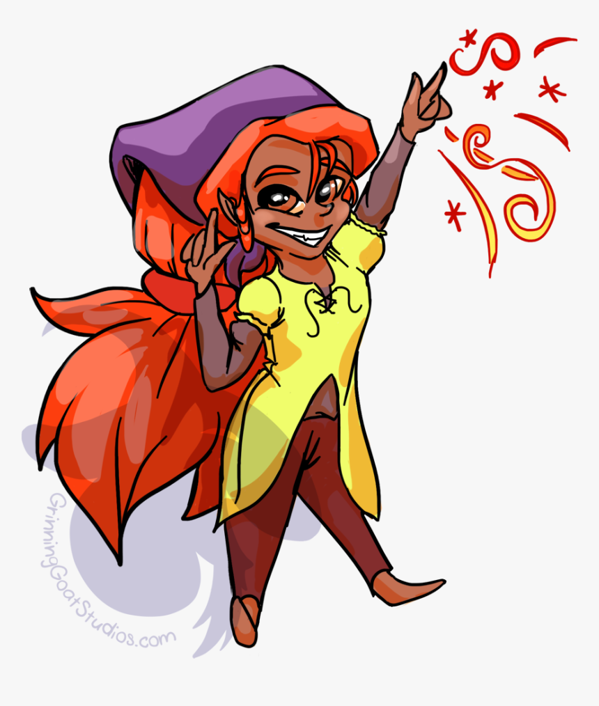 Tiffle Pyrobauble, Gnome Sorcerer Clipart , Png Download, Transparent Png, Free Download