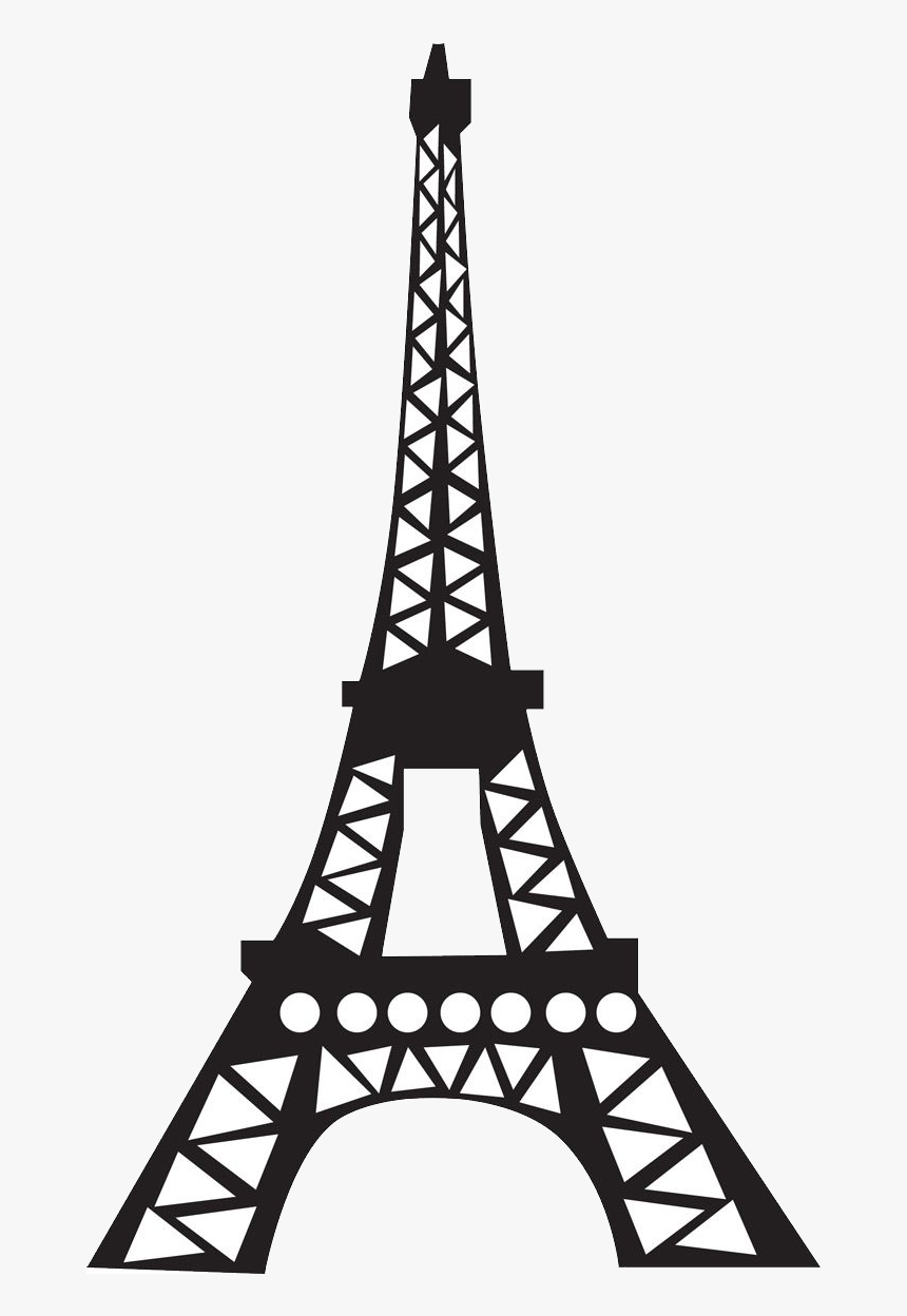 Eiffel Tower Clip Art Image Drawing, HD Png Download, Free Download