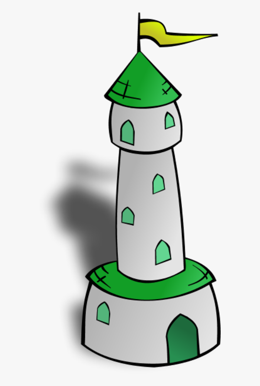 Tower Clipart Green, HD Png Download, Free Download