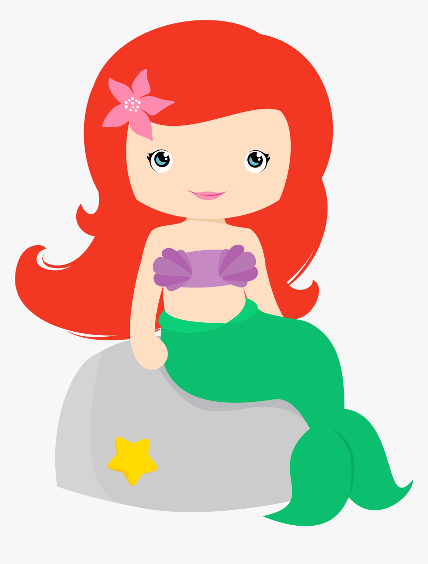 Convite Pequena Sereia Clipart , Png Download, Transparent Png, Free Download