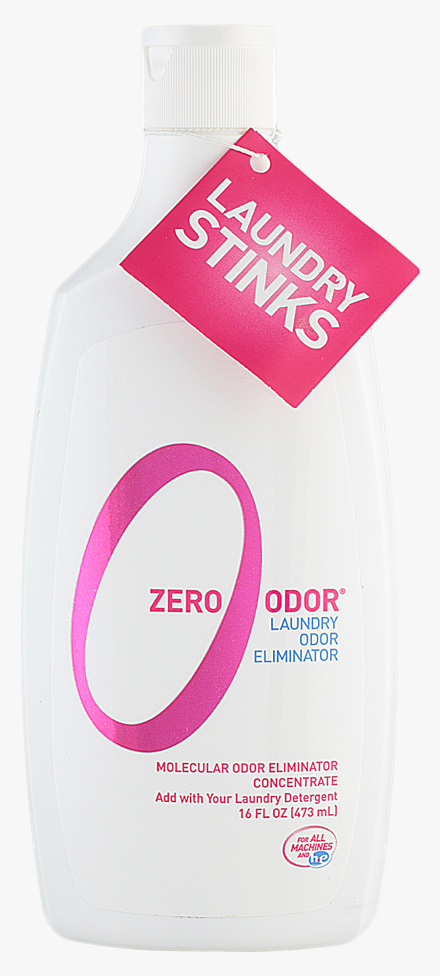 Zero Odor® Laundry Odor Eliminator Concentrate, 16-ounce", HD Png Download, Free Download